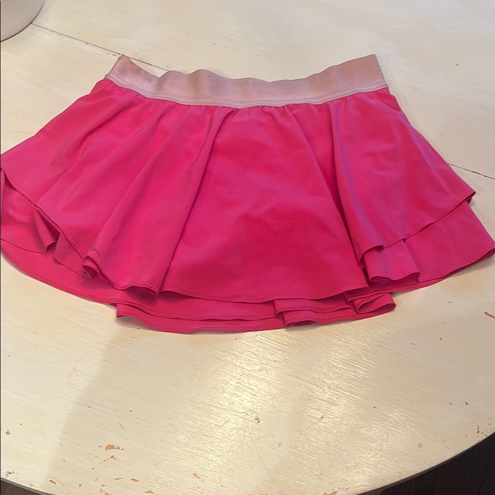 Lululemon Pink tennis Skirt